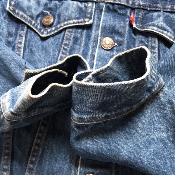 Levi’s vintage Levi's 70704-0216 denim trucker jacket - Picture 10 of 16